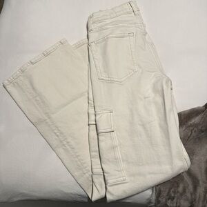 Edwin Women's Off-White Flare Jeans